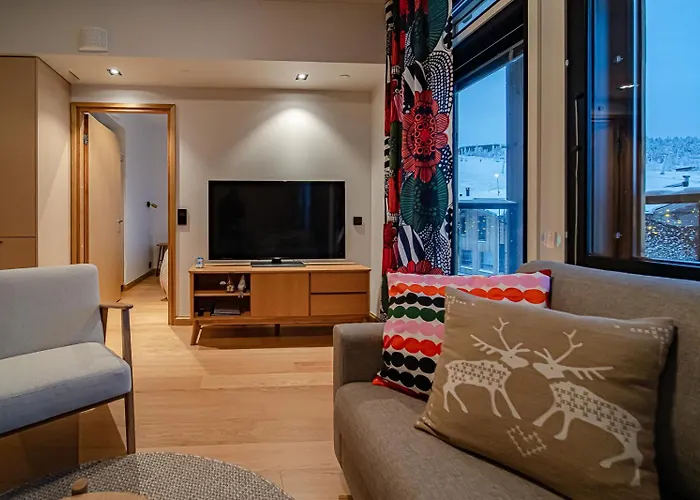 Levikaira - Ski-in Ski-out شقة *